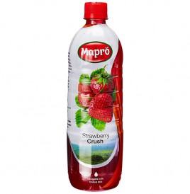 Mapro Strawberry Crush   Plastic Bottle  750 millilitre